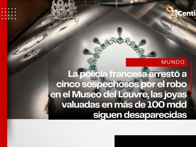 Cinco nuevos detenidos por robo millonario en Museo del Louvre, buscan las joyas de la corona