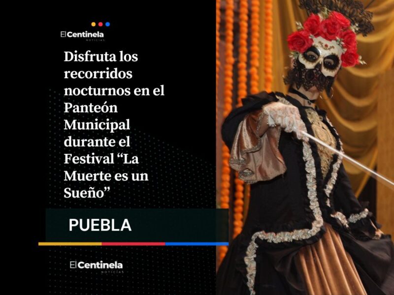 Recorridos nocturnos en el Panteón Municipal: vive el Día de Muertos con arte y tradición