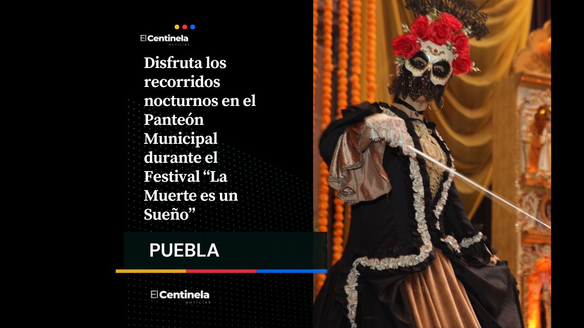 Recorridos nocturnos en el Panteón Municipal: vive el Día de Muertos con arte y tradición