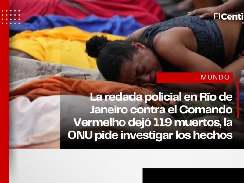 Redada policial en Río de Janeiro deja 119 muertos: denuncian “masacre” y piden investigación internacional