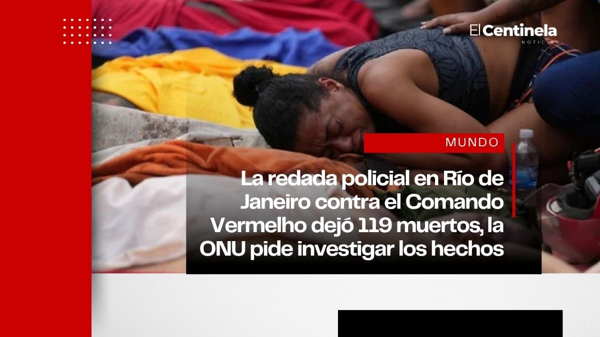 Redada policial en Río de Janeiro deja 119 muertos: denuncian “masacre” y piden investigación internacional