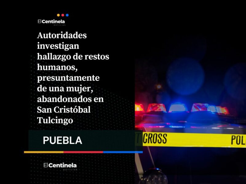 Hallan restos de mujer embolsada con mensaje firmado por “El Comandante Diablo” en San Cristóbal Tulcingo