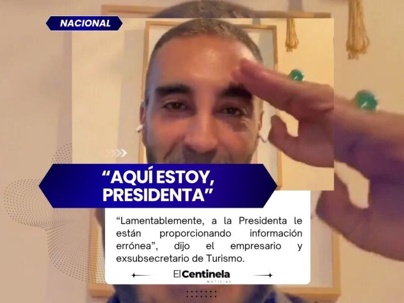 “Aquí estoy, presidenta”: Simón Levy publica un video para desmentir su detención
