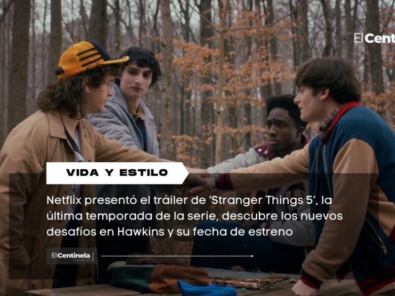 ’Stranger Things 5’: Netflix lanza tráiler oficial y revela fecha del épico final de la serie