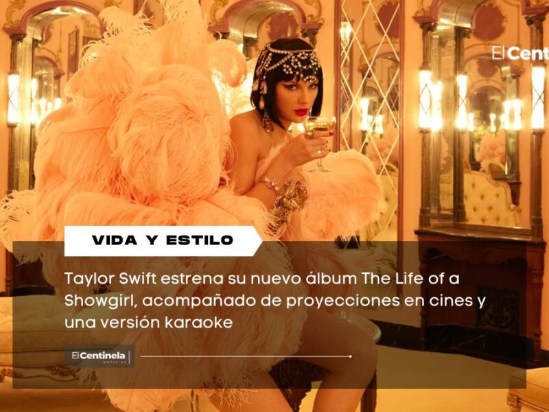 Taylor Swift lanza The Life of a Showgirl: álbum, videoclip en cines y versión karaoke
