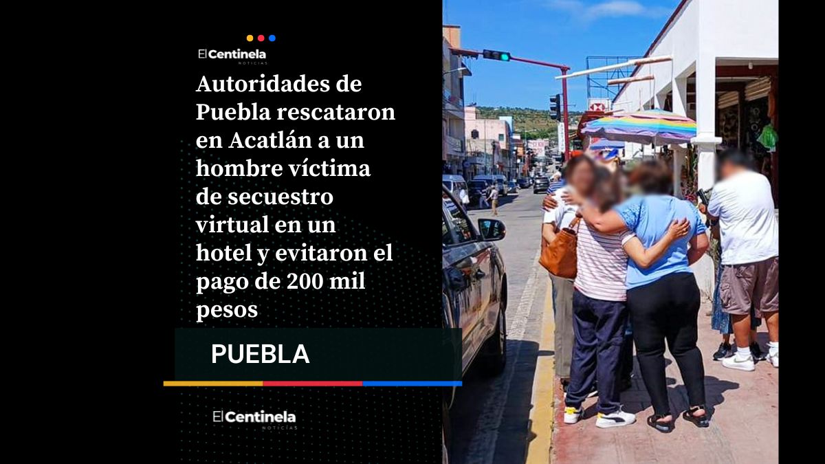 En Acatlán rescatan a hombre víctima de secuestro virtual y frustran pago de 200 mil pesos