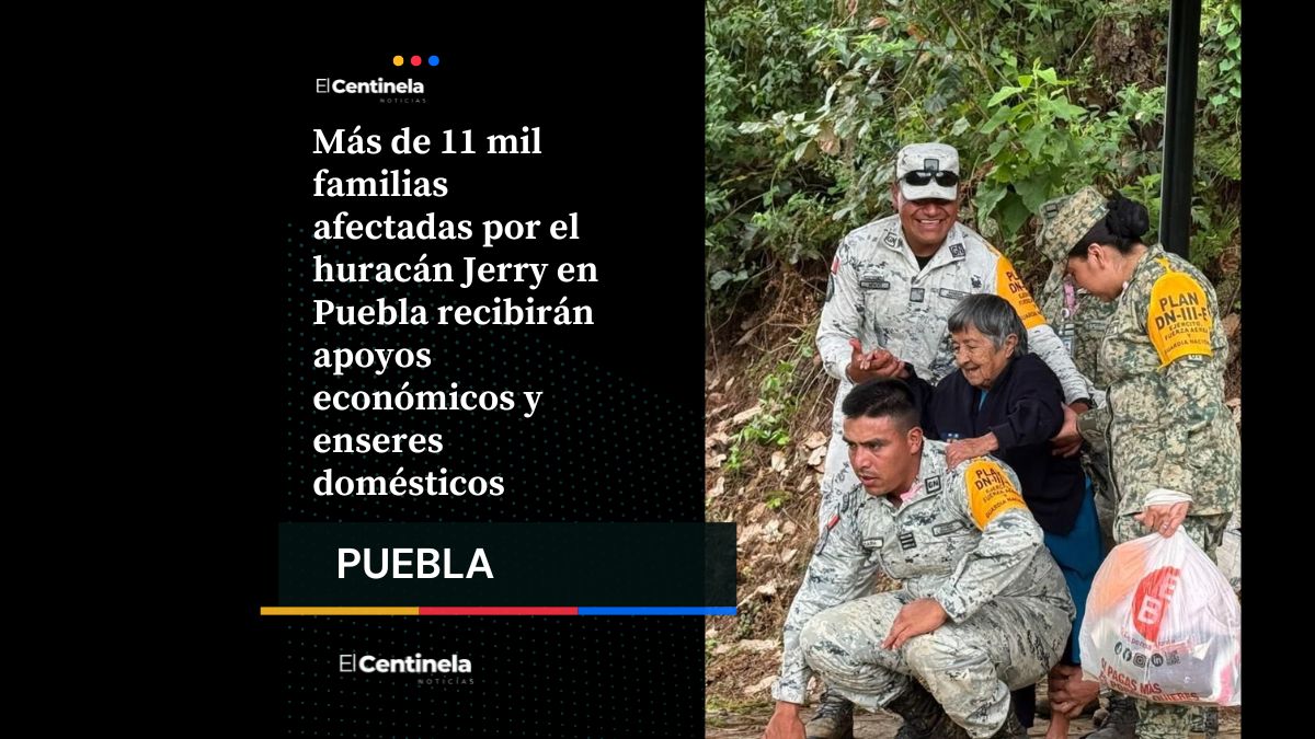 Gobierno federal inicia entrega de apoyos a damnificados por Jerry en la Sierra Norte