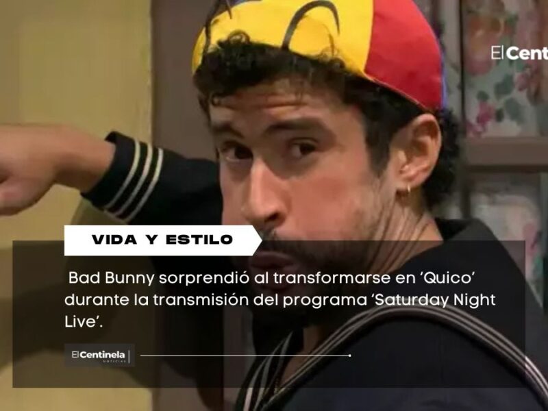 Bad Bunny se transforma en ‘Quico’ en homenaje a ‘El Chavo del 8’ y causa sensación