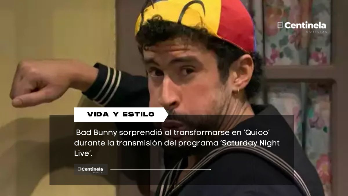 Bad Bunny se transforma en ‘Quico’ en homenaje a ‘El Chavo del 8’ y causa sensación