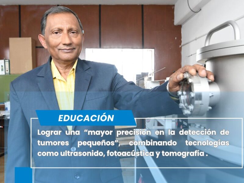 En el Instituto de Física el doctor Pal diseña y fabrica nanomateriales para biotecnología y electrónica