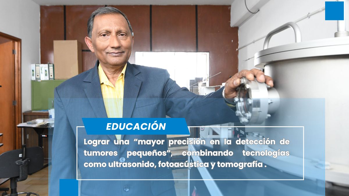 En el Instituto de Física el doctor Pal diseña y fabrica nanomateriales para biotecnología y electrónica