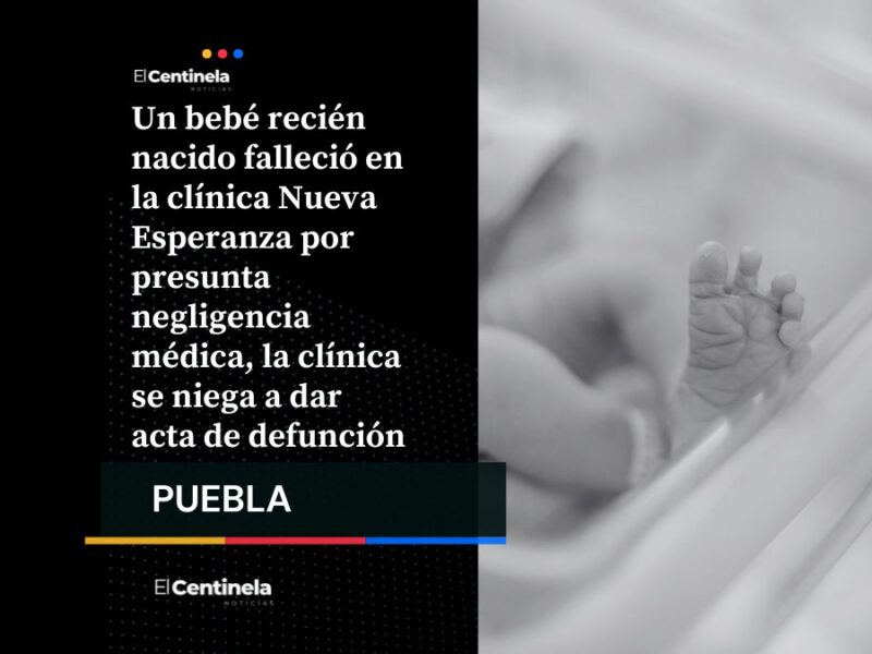 Bebé muere en clínica Nueva Esperanza tras presunta negligencia médica