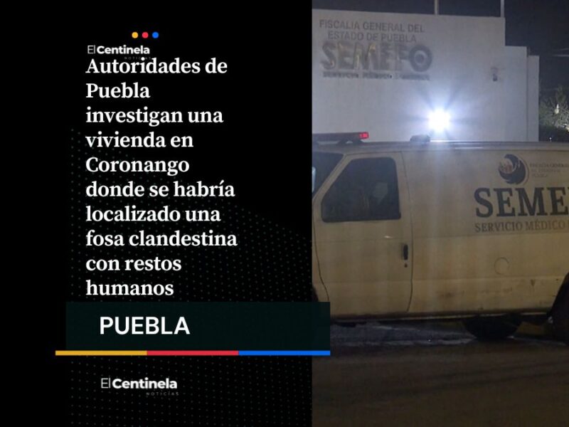 De miedo: Posible fosa clandestina con restos humanos es hallada en Coronango