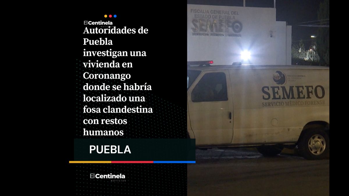 De miedo: Posible fosa clandestina con restos humanos es hallada en Coronango