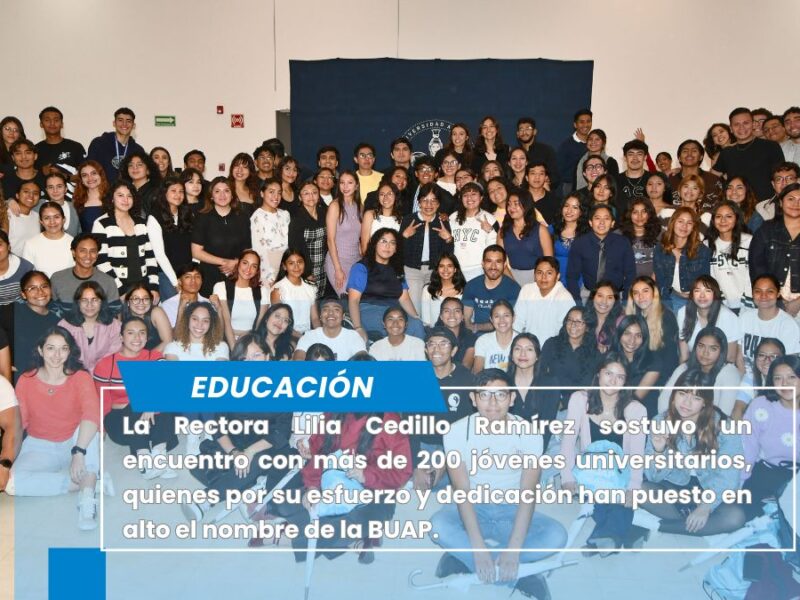 Se reúne la Rectora Lilia Cedillo con deportistas universitarios