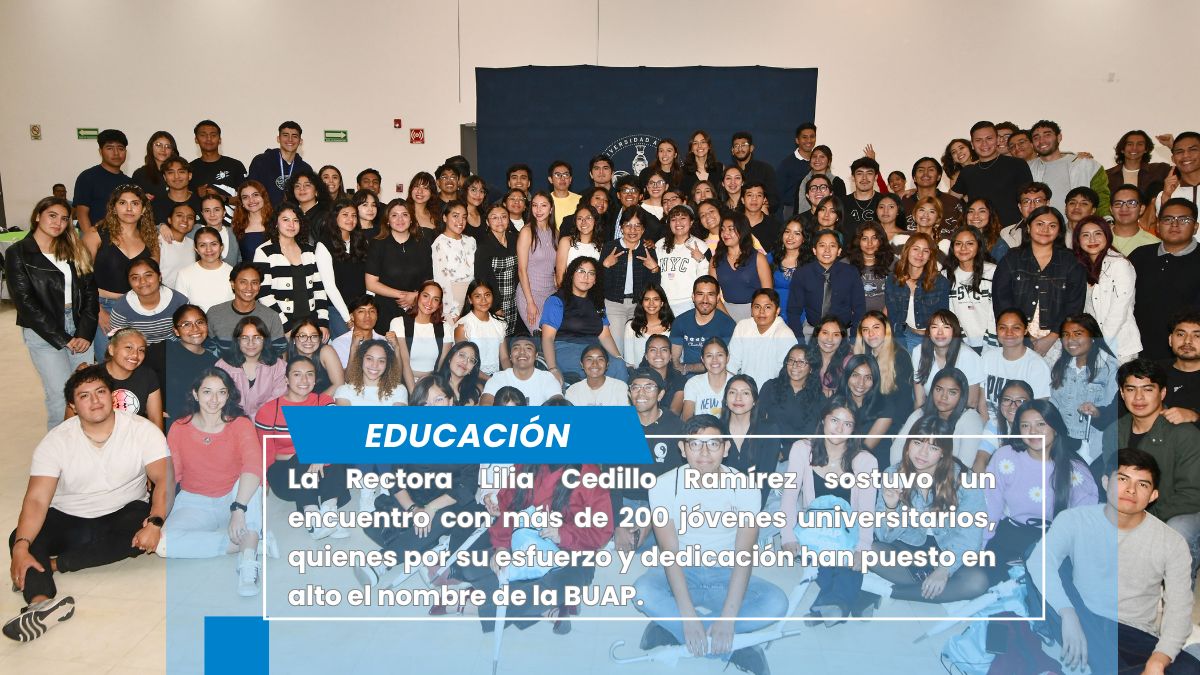 Se reúne la Rectora Lilia Cedillo con deportistas universitarios