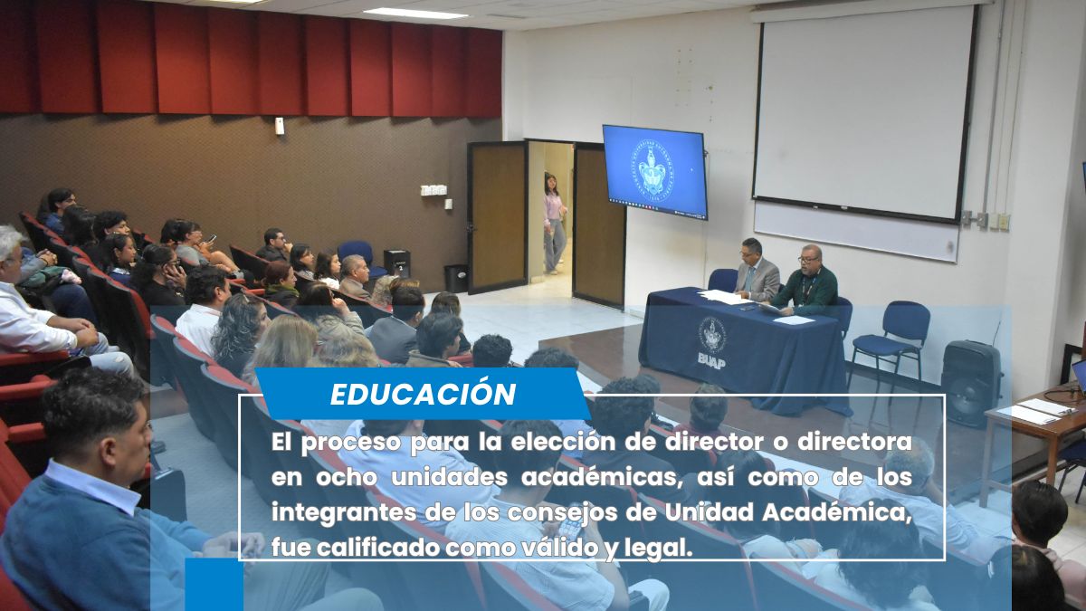 Fue calificada como legal y válida la elección de directores y consejos de Unidad Académica