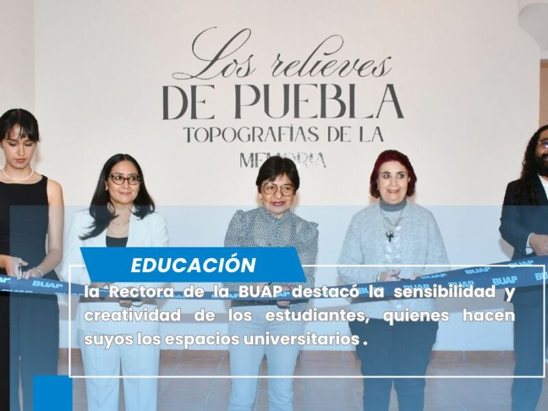 Se inaugura la exposición “Los relieves de Puebla. Topografías de la memoria”