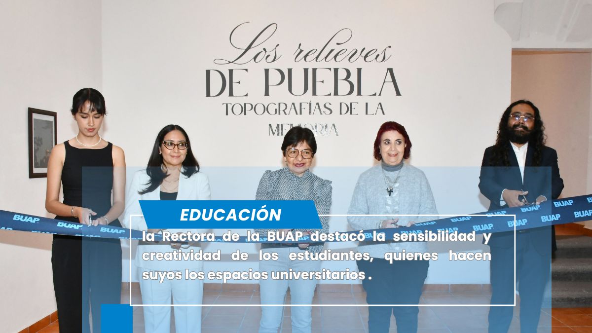 Se inaugura la exposición “Los relieves de Puebla. Topografías de la memoria”
