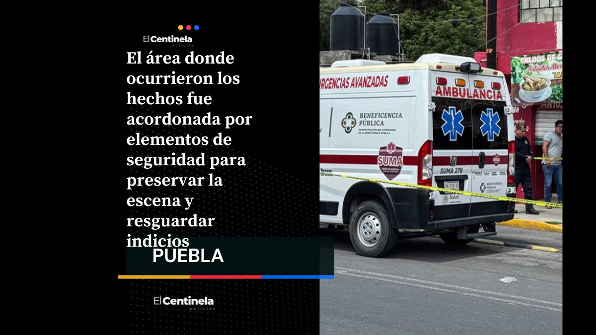 Ejecutan a Fidel en fonda de Cuautlancingo tras recibir amenazas de su exesposa