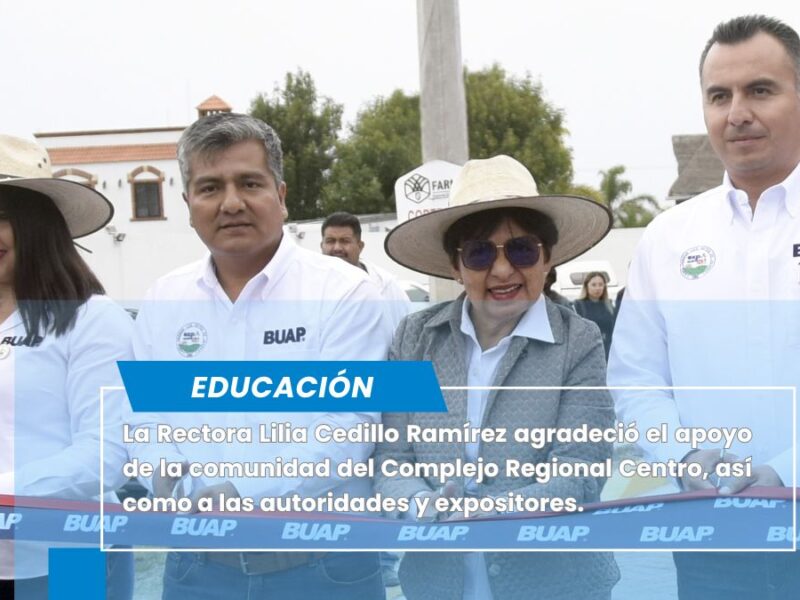 Inaugura la Rectora Lilia Cedillo Ramírez la Expo Hortícola Puebla BUAP 2025