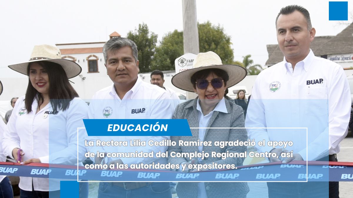 Inaugura la Rectora Lilia Cedillo Ramírez la Expo Hortícola Puebla BUAP 2025