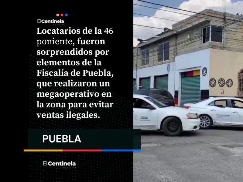 Golpe a la mafia de autopartes: megaoperativo de la Fiscalía sacude la 46 Poniente