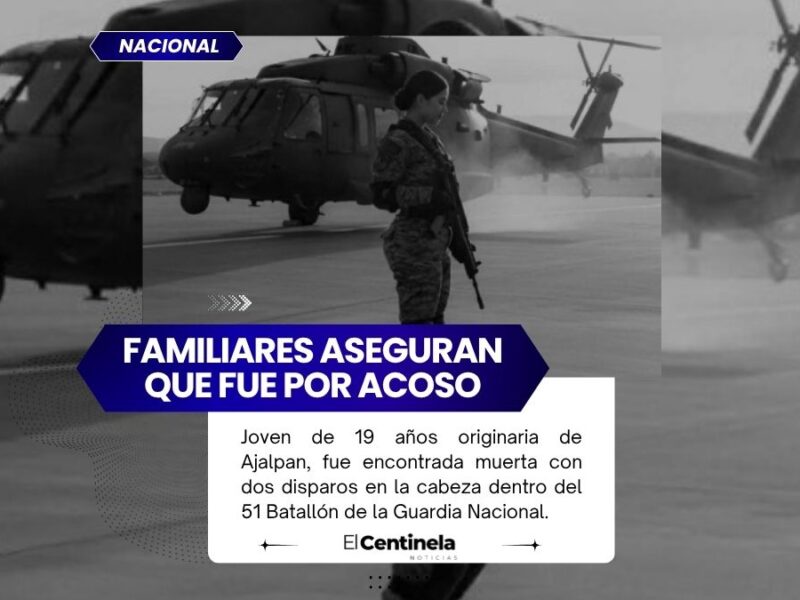 Stephania Carmona denunció acoso antes de morir en cuartel de la GN en Acapulco