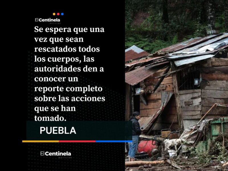 Luto en la tragedia de la Sierra Norte sigue creciendo: ya son 18 muertos