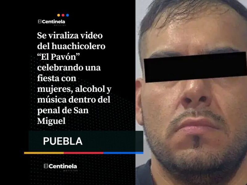 Filtran video del huachicolero “El Pavón” en fiesta con mujeres dentro del penal de San Miguel