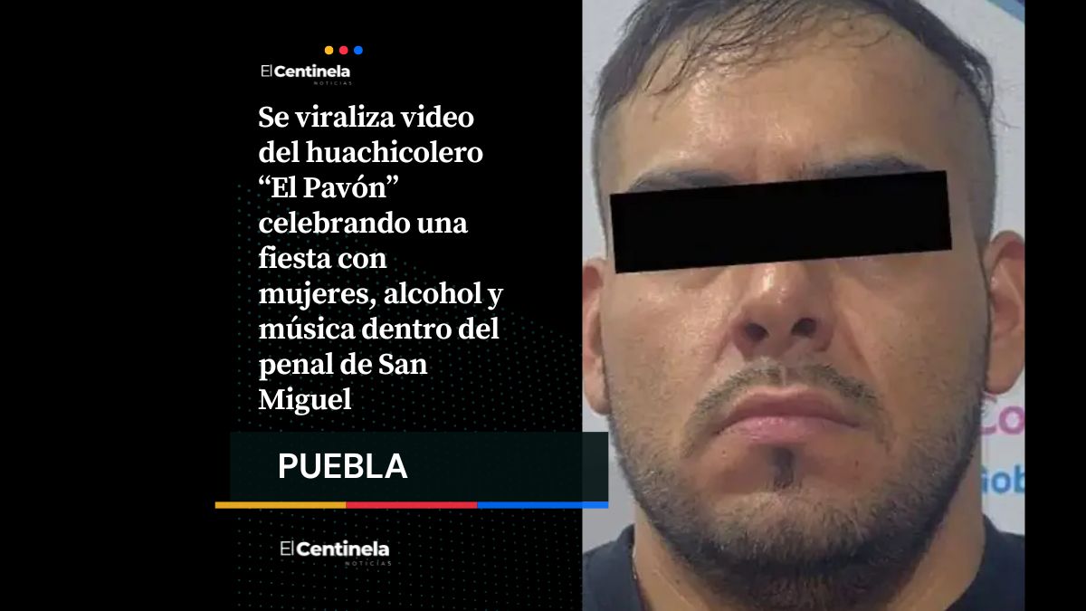 Filtran video del huachicolero “El Pavón” en fiesta con mujeres dentro del penal de San Miguel
