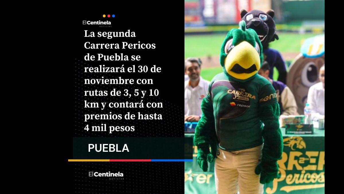 ¿Listo para correr? Pericos de Puebla anuncian su segunda carrera este 30 de noviembre