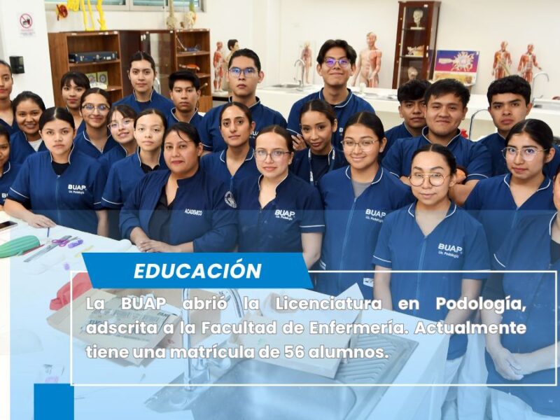 La Licenciatura en Podología forma profesionales en la atención integral de las extremidades inferiores del cuerpo humano