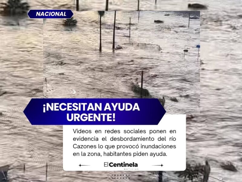 Claman por ayuda en Poza Rica por inundaciones: videos muestran a personas arrastradas por el agua