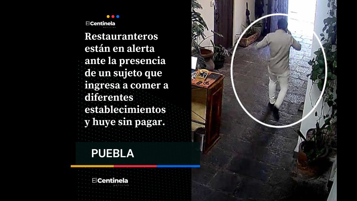 Finge llamada y se va sin pagar: así opera el “traga gratis” en restaurantes del Centro Histórico