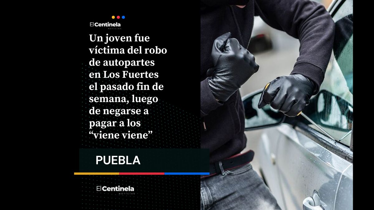 Joven se niega a pagar a “viene viene” y le desvalijan el auto en Los Fuertes