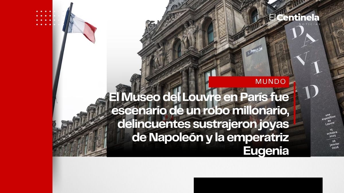 ¡Como sacado de Hollywood! Robo en Museo del Louvre: ladrones sustraen joyas de Napoleón y la emperatriz Eugenia