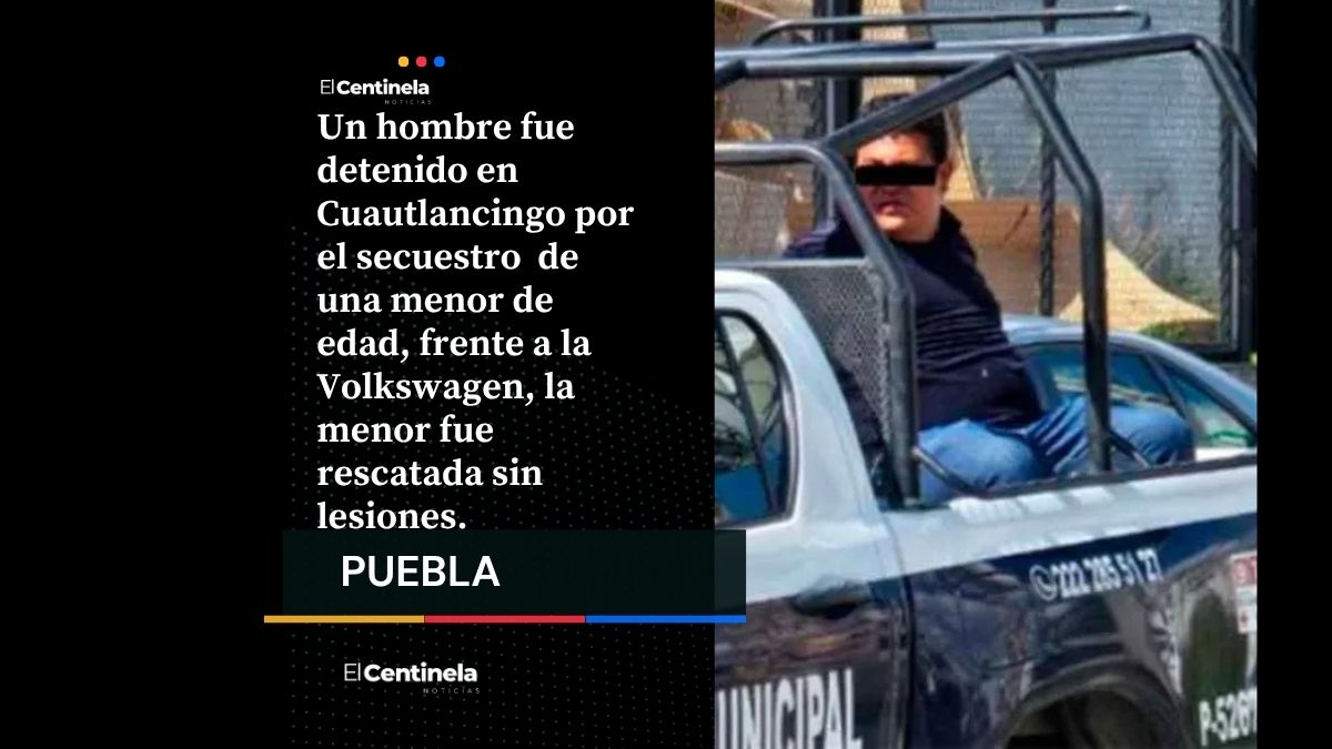 Detienen a presunto secuestrador en zona de Parque Finsa