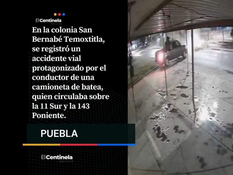 Camioneta se mete en sentido contrario en la 11 Sur y choca