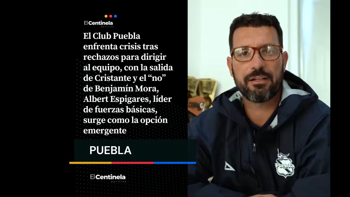 Crisis en el Club Puebla: Albert Espigares se perfila como DT ante falta de candidatos externos