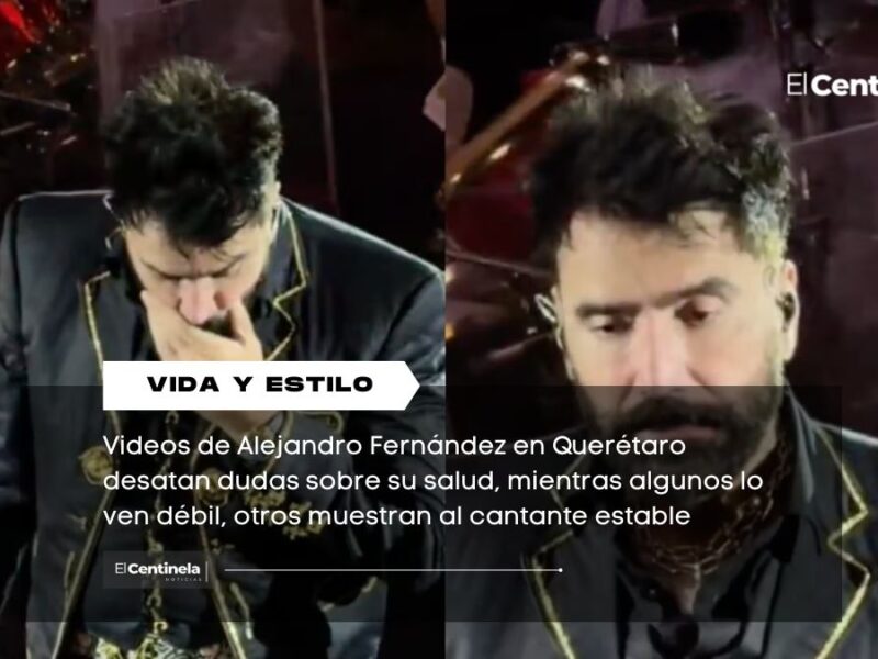 Alejandro Fernández preocupa tras concierto en Querétaro, desatan rumores sobre su salud