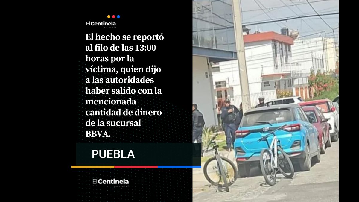 Otro asalto a cuentahabiente de BBVA en La Paz: lo encañonan para robarle 50 mil pesos