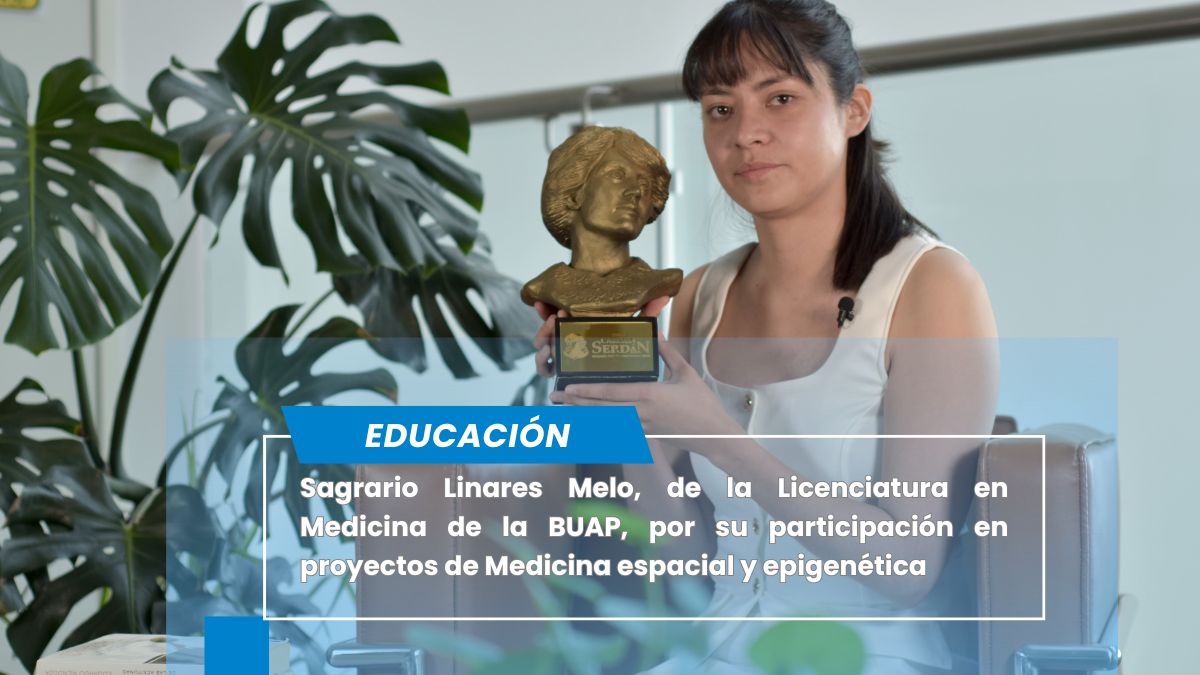 Gana estudiante BUAP premio Carmen Serdán “Mujeres que Transforman” 2025