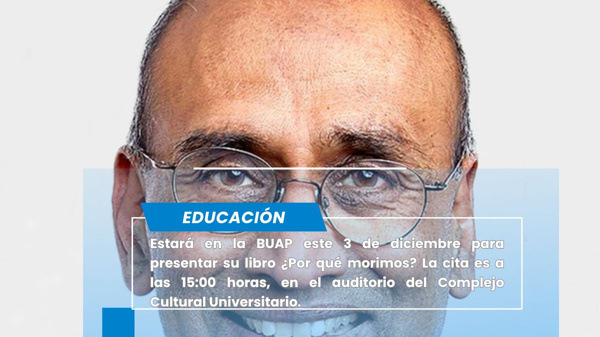 Venki Ramakrishnan, Premio Nobel de Química 2009, en la BUAP