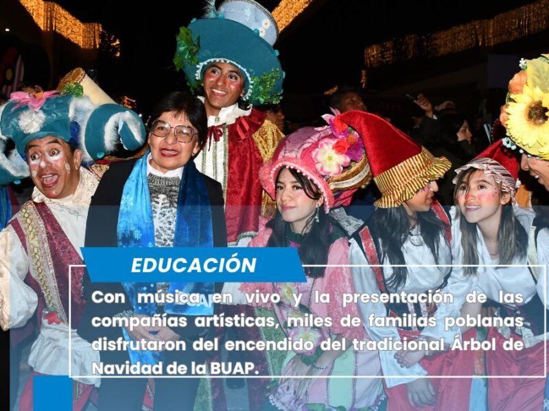 La magia navideña llega al CCU de la BUAP