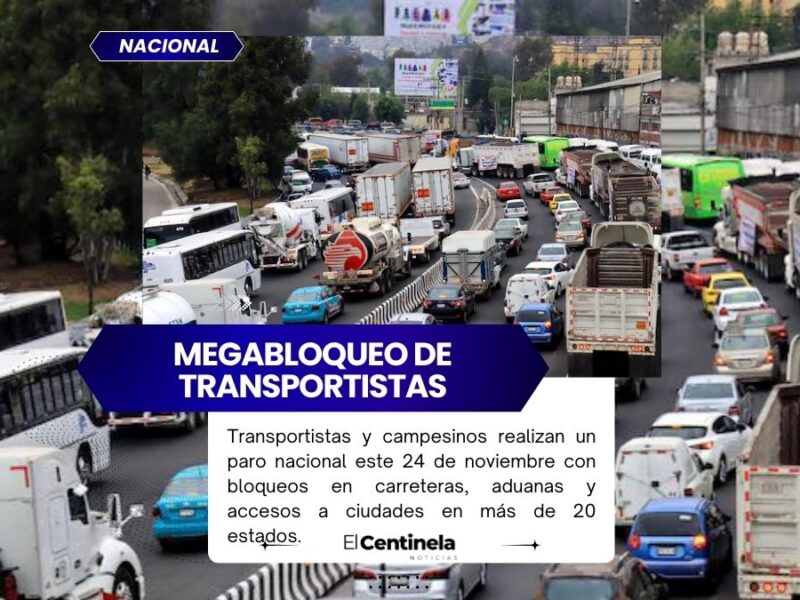 Megabloqueo de transportistas: ¿Qué carreteras están cerradas HOY?