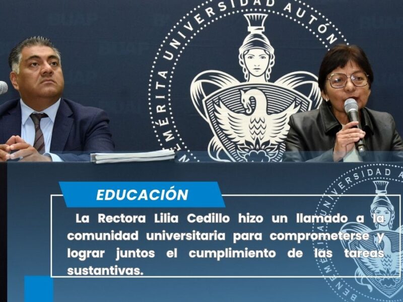 En la última sesión del año, llama la Rectora Lilia Cedillo al compromiso y al trabajo conjunto