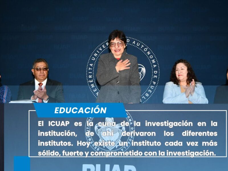 ICUAP, cuna de la investigación en la BUAP