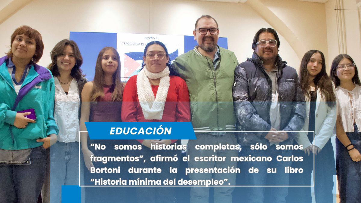 Abordan la literatura como un agente de paz en el Festival Cerca de la Revolución por Palestina