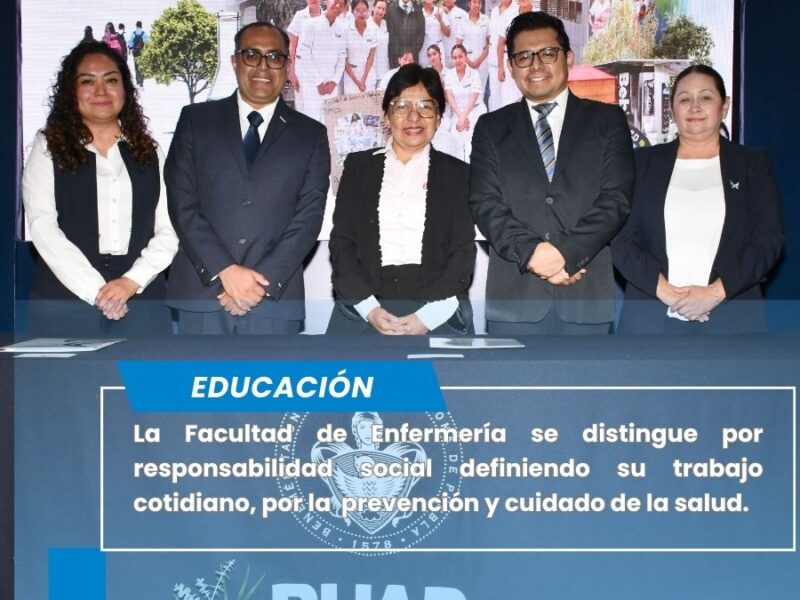 Enfermería, una facultad que se distingue por su responsabilidad social